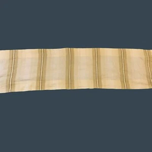 Waverly Valance Butter gelb & gold gestreift 2er Set quadratisch - Bild 1 von 4
