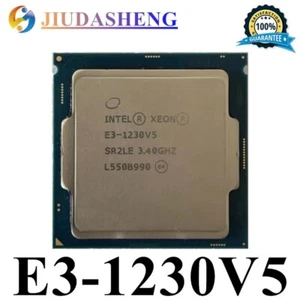 Intel Xeon E3-1230 V5 LGA1151 SR2CN 80W 4 Core 3.40GHz 8MB CPU Processor 1230 V5 - Picture 1 of 1