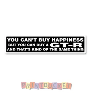 Buy a GT-R sticker 200mm quality water & fade proof vinyl - Picture 1 of 1