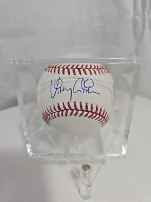 Бейсбольный мяч с автографом Винни Кастильи - Изображение 1 из 3