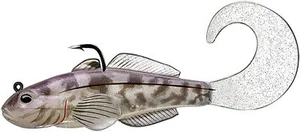LiveTarget Goby Black Smoke Color 3pk  3 5/8"  3/4 Oz Fishing Lure Medium Sink - Picture 1 of 4