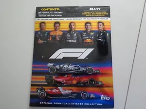 Formula 1 Sticker collection 2022 Season.Topps Official NEW Sealed - Picture 1 of 16
