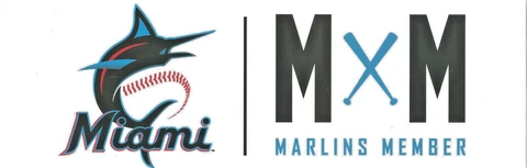 Miami Marlins - Marlins Member M X M Magnet Cover