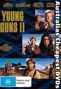 Young Guns 2 DVD NEW, FREE POSTAGE WITHIN AUSTRALIA REGION ALL - Picture 1 of 1