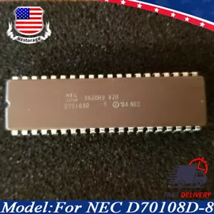 Nuovo aggiornamento chip IC NOS processore ceramico NEC D70108D-8 V20 CPU 8088 UPDATE70108D-8 - Foto 1 di 3