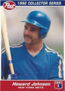 Howard Johnson 1992 Post Cereal #28 Baseball Card - Picture 1 of 2