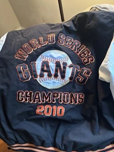 2010 Official MLB San Francisco Giants World Champ Size Xxl 2xl Rare Jacket Coat - Picture 1 of 4