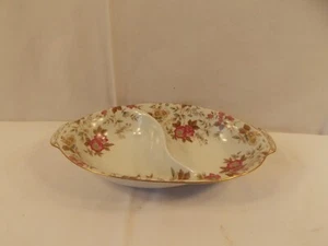 Sango "Carlton" Oval Divided Serving Bowl 11" - Picture 1 of 4
