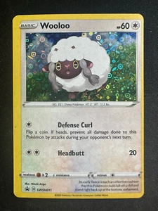 Pokemon TCG SWSH011 Wooloo (OC) Black Star Promo General Mills NM - Picture 1 of 2