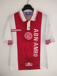 AJAX 1997-1998 ABN-AMRO camiseta shirt trikot maillot maglia M - Picture 1 of 6