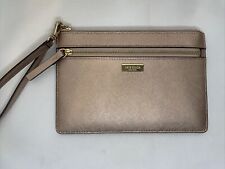 Kate Spade New York Rose Gold Leather Wristlet Wallet  Travel Party
