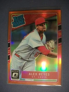 ALEX REYES 2017 Donruss Optic Rated Rookie Orange Prizm #35 Cardinals RC /199 - Picture 1 of 1