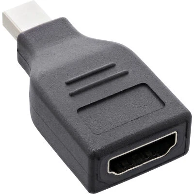 DisplayPort Konverter, mini DisplayPort Stecker auf HDMI Buchse, FullHD/60Hz - Bild 1 von 2