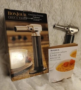 Bonjour Chefs Tools Professional Culinary Torch New Open Box - Afbeelding 1 van 17