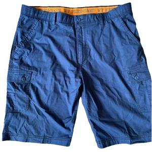 Wear First Pantaloncini Cargo Uomo Ripstop Taglia 42 Elasticizzati Vita Lavoro Elasticizzati 11"L - Foto 1 di 5