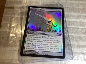 Banshee’s Blade magic the gathering Foil Card 144/306  Mirrodin - Picture 1 of 7
