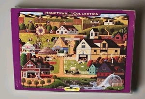 MEGA Hometown Collection Roadside Icons Jigsaw Puzzle - 1000 Pieces - Picture 1 of 9