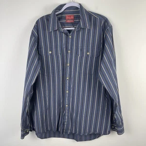 Thomas Cook Size XL Mens Shirt Button Up Long Sleeve Pure Cotton Blue EUC - Bild 1 von 11