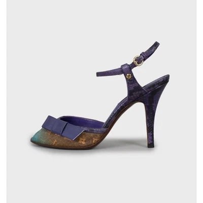 Sandalias Louis Vuitton Edición Limitada Púrpura Flash Jokes Talla 37 Foto 1 de 4