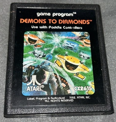 Atari 2600 - Demons to Diamonds ~ UNTESTED ~ #J246 - Image 1 of 2