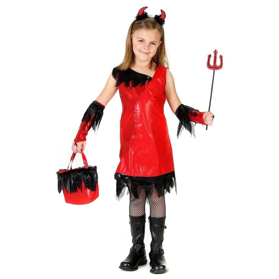 Nuevo Disfraz de Halloween Little Devil para niñas de Princesa Paraíso Niñas Talla 10 Foto 1 de 1