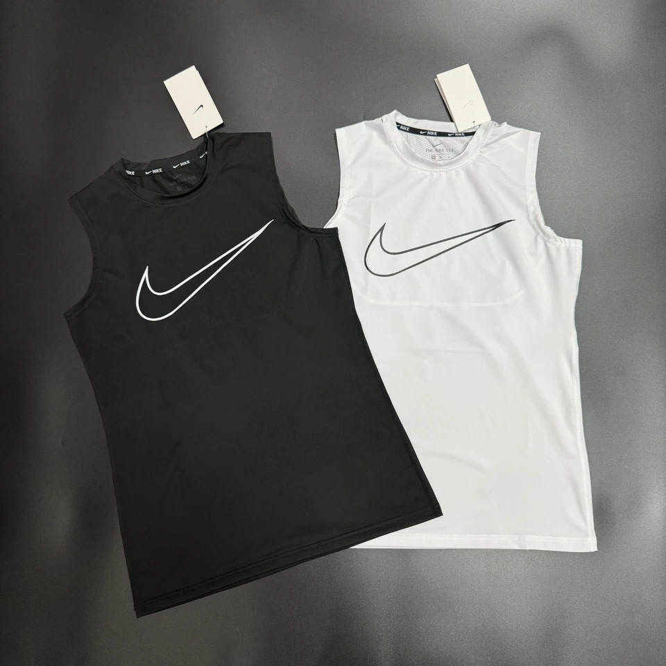 Nike Pro Dri-FIT Men's Tight-Fit Sleeveless Top - Image 1 of 4