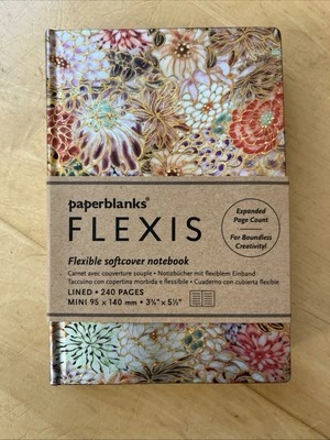 Paperblanks Kikka Mini Capa Dura Forrada Diário/Notebook 5,5”x4” - Imagem 1 de 4