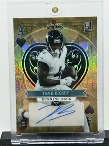 2023 Wild Card Tank Bigsby 5 Card Draw Encased SSP Auto RC #1/1 - Picture 1 of 2