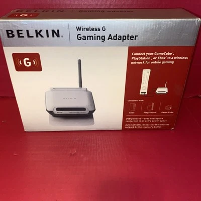 Belkin Wireless G Gaming Adapter NEW in BOX - Image 1 of 3