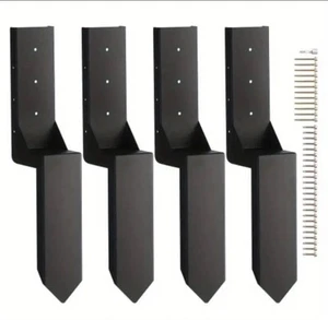 VEVOR Fence Post Anchor Repair Kit 4 Pack Inner 3.5” x3.5” Support Stakes Repair - Picture 1 of 1