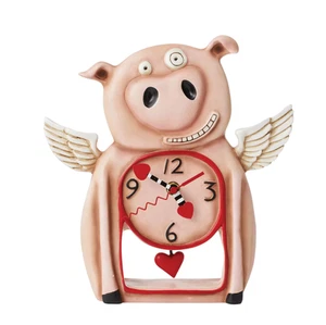 Allen Designs Piggy Wings Clock Standard Wall Clock - Picture 1 of 1