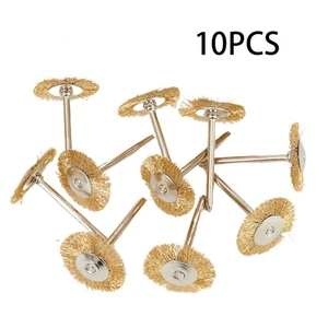 Practical Wire Brush Replacement Rotary Steel Abrasive Accessory Brass - Picture 1 of 12