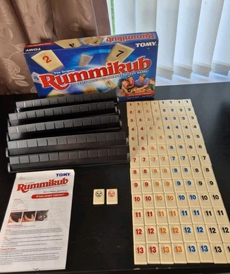 Rummikub Original Vintage 1995 Board  Checked Complete Family Numbers Game VGC - Image 1 of 4