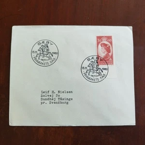 Denmark . Cover. 13.11.1960. Queen Ingrid's 25th Ann in Boy Scouts Organisation. - Picture 1 of 2