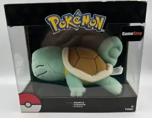New Rare Tomy Pokemon Sleeping Squirtle 8” Plush Toy – GameStop Exclusive - Picture 1 of 14