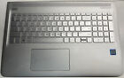 Top Case For Hp Envy 15-As Silver Top Palmrest W/ Backlit Keyboard 857799-001 Us