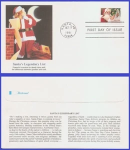 USA6 #2582 U/A Fleetwood FDC Santa y lista - Imagen 1 de 1