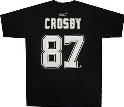 Camiseta Sidney Crosby Pittsburgh Penguins Rookie Reebok Descuento Nuevas Etiquetas Foto 1 de 3