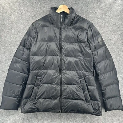 Polo Ralph Lauren Down Puffer Jacket Womens Medium Black 90% Duck Patch - Image 1 of 4
