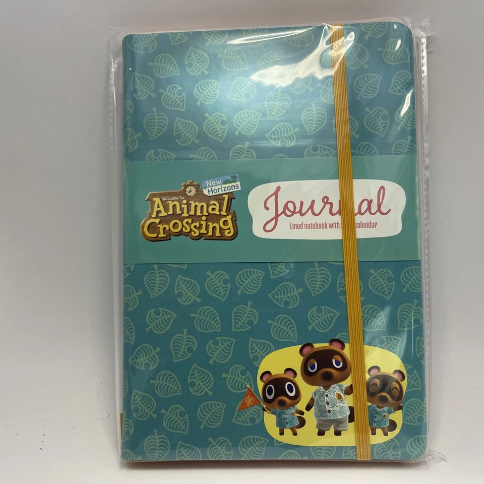 Animal Crossing Horizons Journal With 2021 Calendar in Front