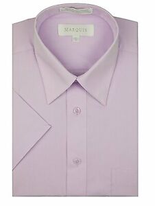 Marquis Men's Short Sleeve Dress Shirt