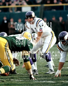 JOE KAPP MINNESOTA VIKINGS VS. GREEN BAY PACKERS LINE 1969 - Picture 1 of 1