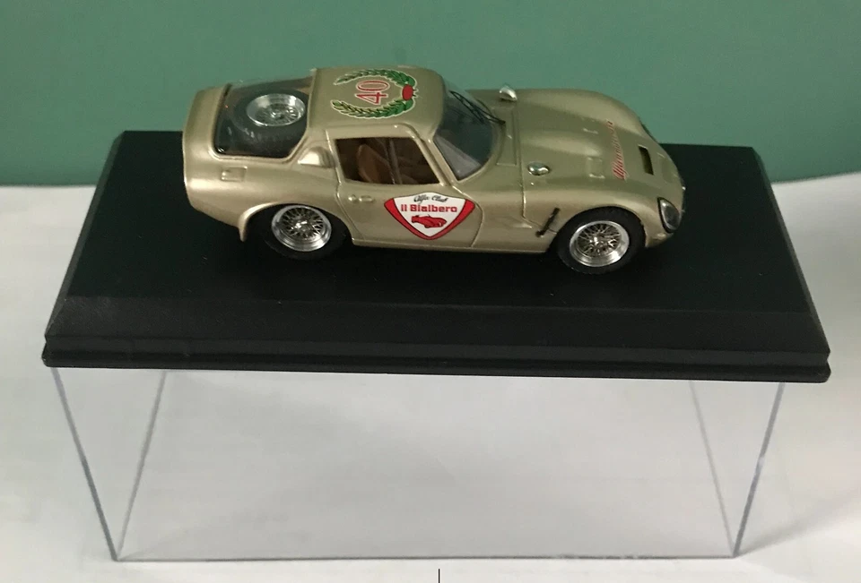 Die Cast 1/43 Modellino Auto ALFA ROMEO TZ.2 1964 CLUB BIALBERO Special Edition - Immagine 1 di 1