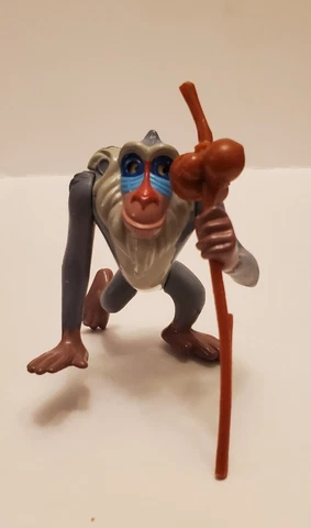 Disney The Lion King Rafiki Monkey 3" PVC Jointed Arms & Legs Toy Figure Cover