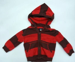 Original Hooded Knit Jacket by Sergent Major Size 24M 86 - Picture 1 of 2