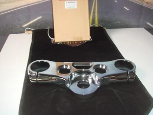 Harley FXD Triple Tree Top Chrome FXDI FXDCI FXDBI Super Glide V-Twin 24-0924 X9 - Picture 1 of 6