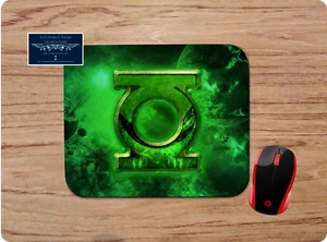 GREEN LANTERN UNIVERSE LOGO CUSTOM MOUSE PAD DESK MAT HOME SCHOOL OFFICE GIFT PC - Picture 1 of 1