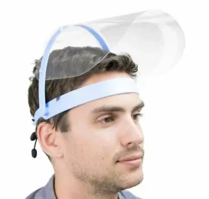 10 X Escudos Para Visera Facial Completa Protección Transpirable y Reutilizable - Imagen 1 de 3