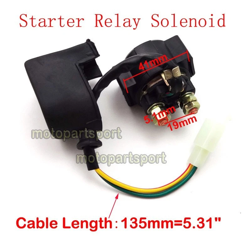 Solenoide relé de arranque Hyosung para GT250R GT650R GV250 GV650 GT250 GT650 Avitar Foto 1 de 4