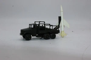 Roco Minitanks H0 114 vehículo militar camión GMC con cohete La-Crosse XM4E2 US Army - Imagen 1 de 3
